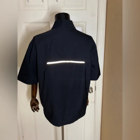 Polo Ralph Lauren Mens Golf Windbreaker Jacket Short Sleeve Sport Sz L​